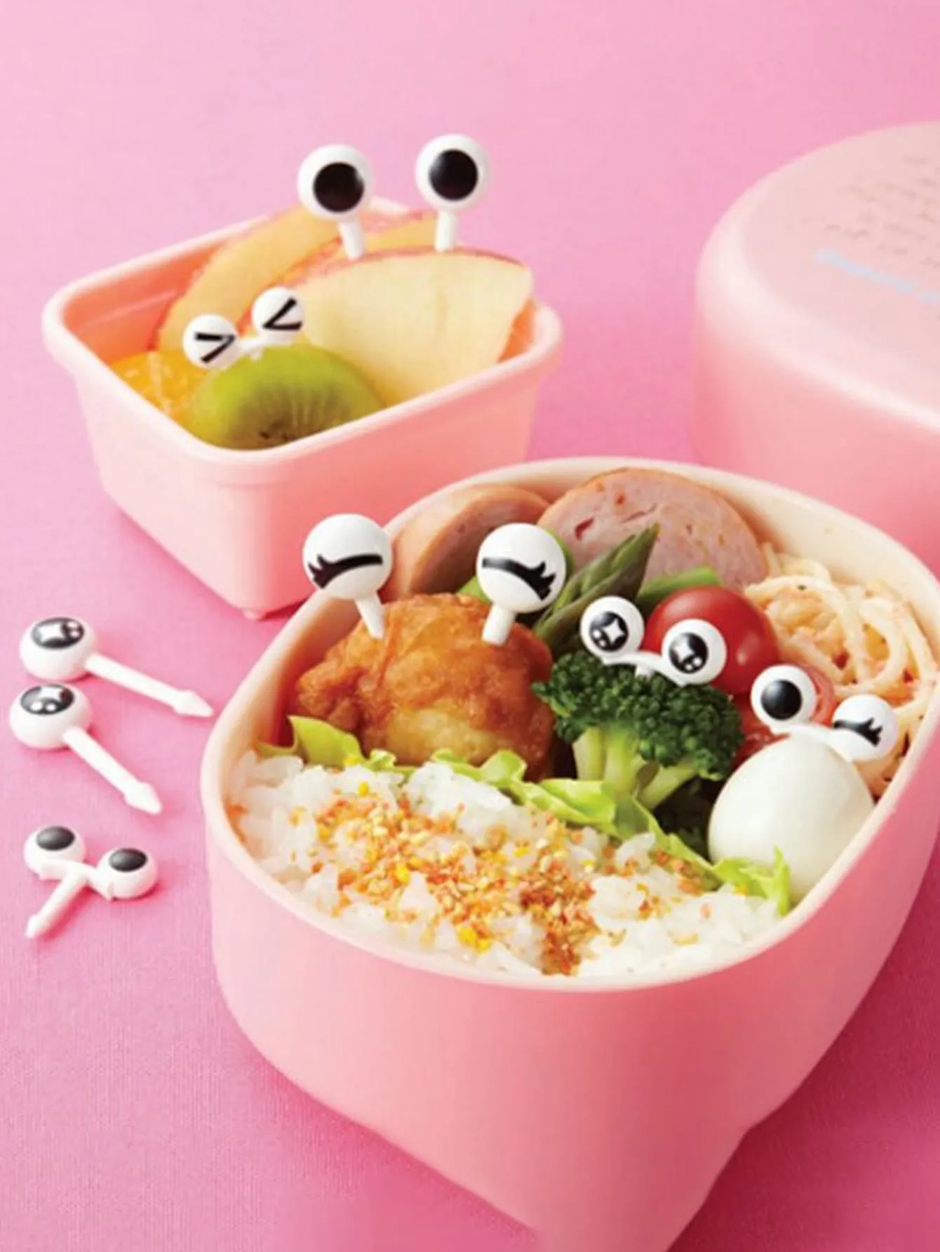10pcs Random Cartoon Fruit Fork