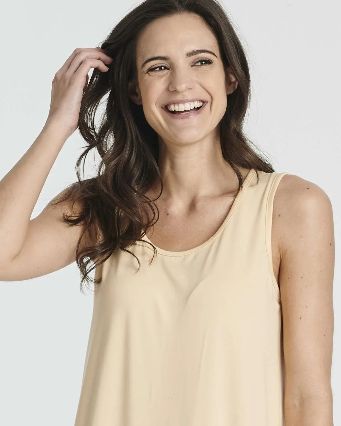 3 Pack: Women's Scoop Neck Sleeveless Nightgown (Available in Plus)