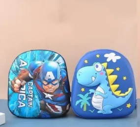 A 3D Hard case backpack for kids (Pack of 2)