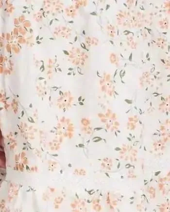 Acropolis Hills Midi Dress in Orange Floral | Orange Floral