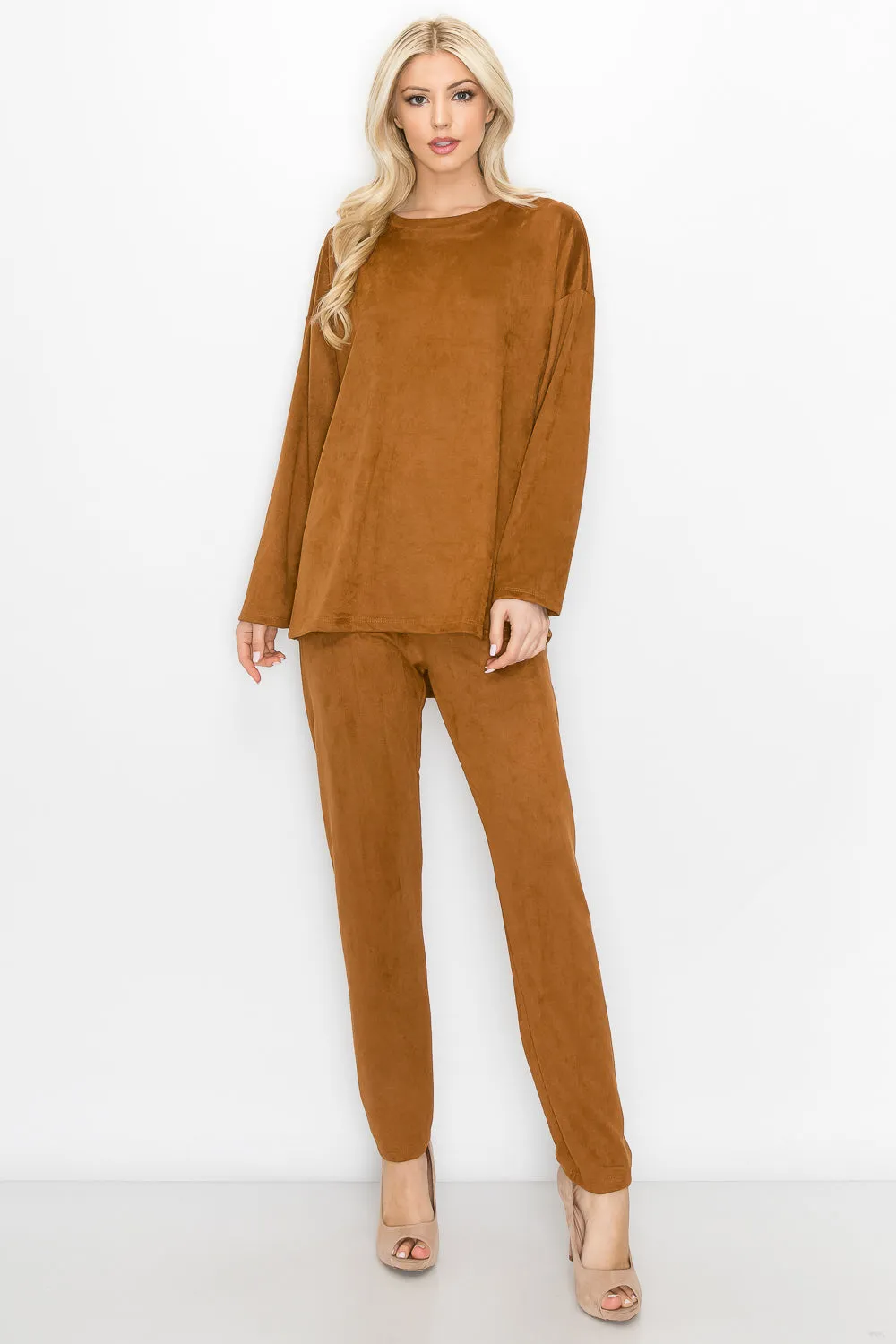 Adi Stretch Suede Top
