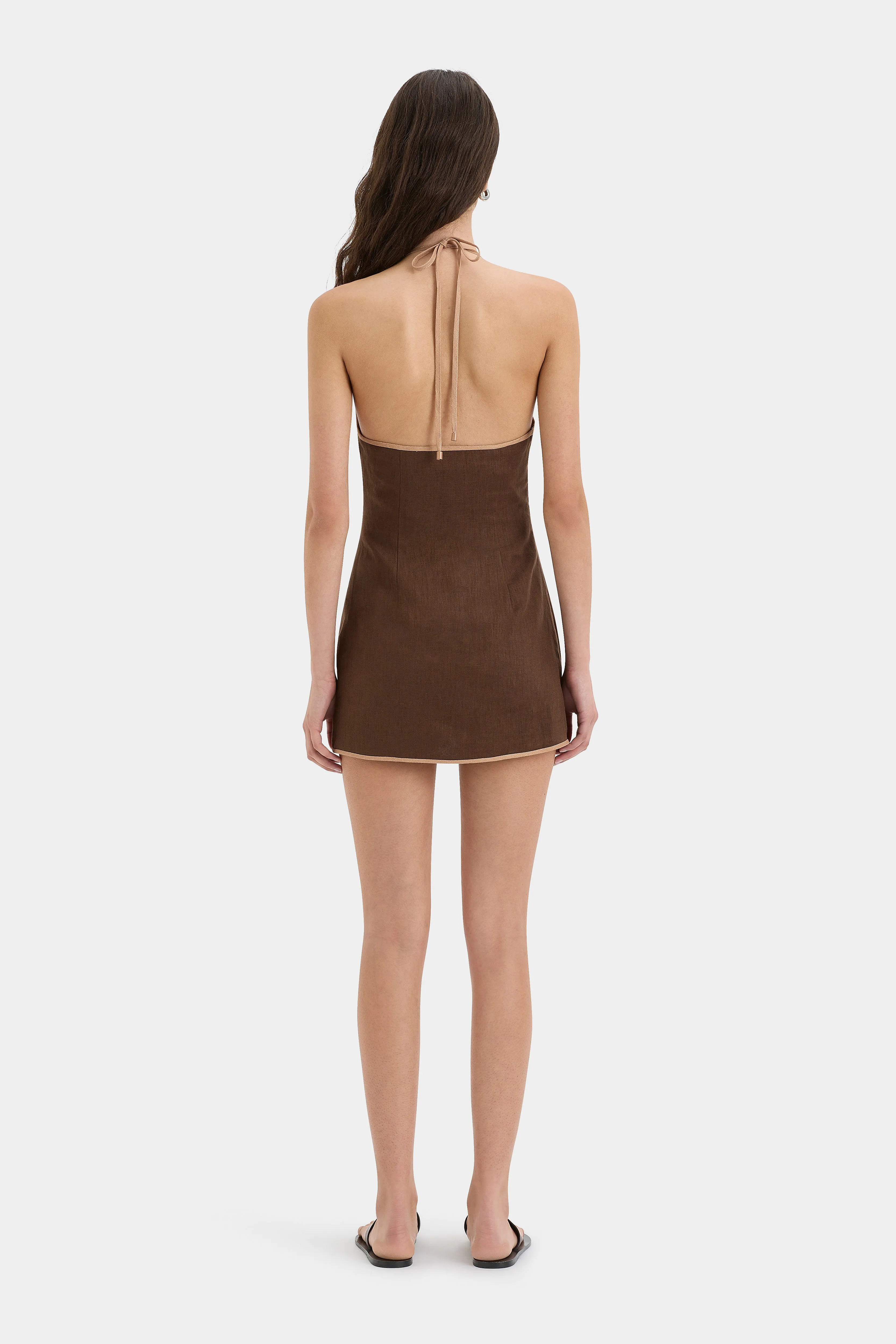 Affogato Twist Mini Dress