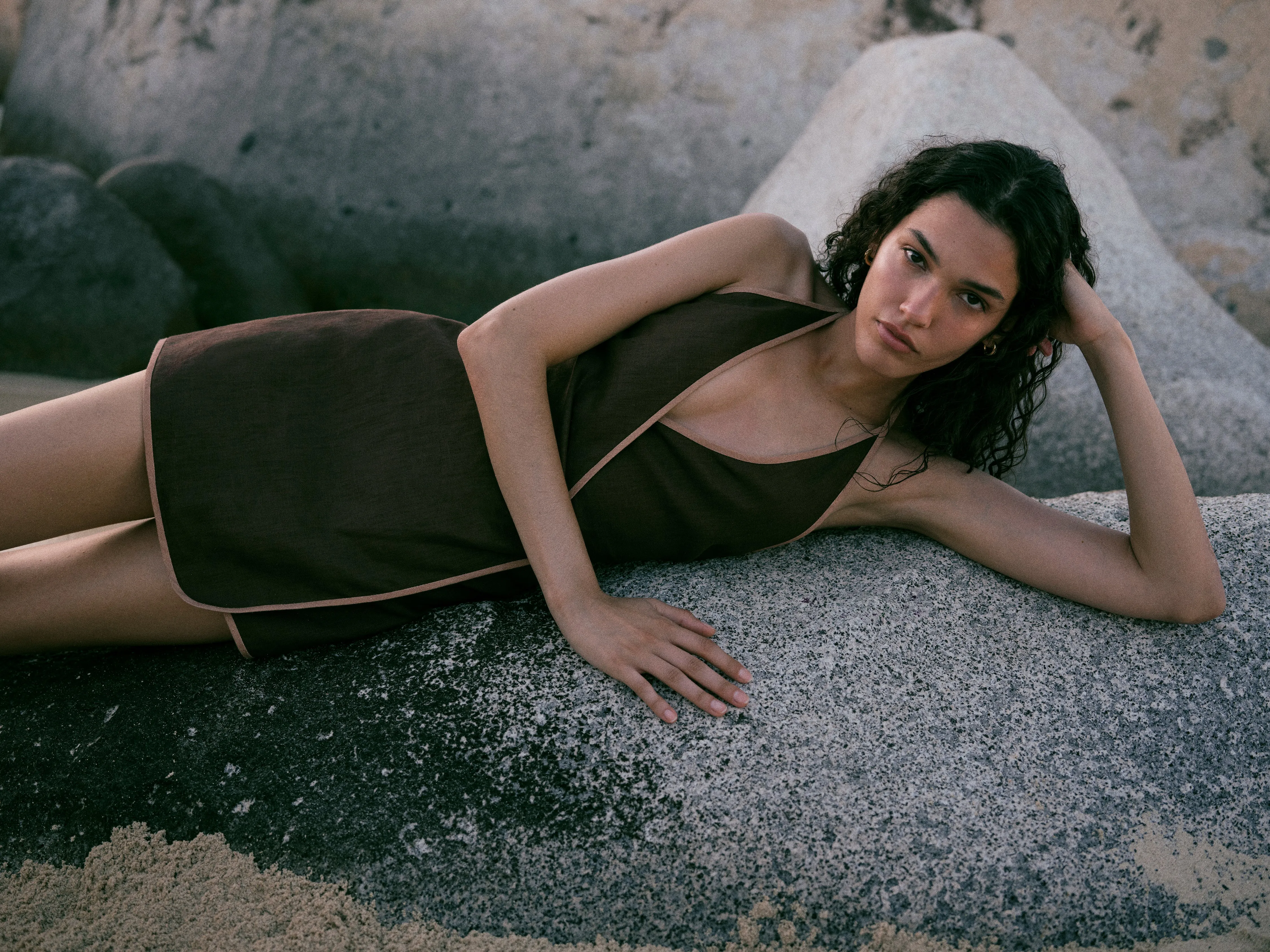 Affogato Twist Mini Dress