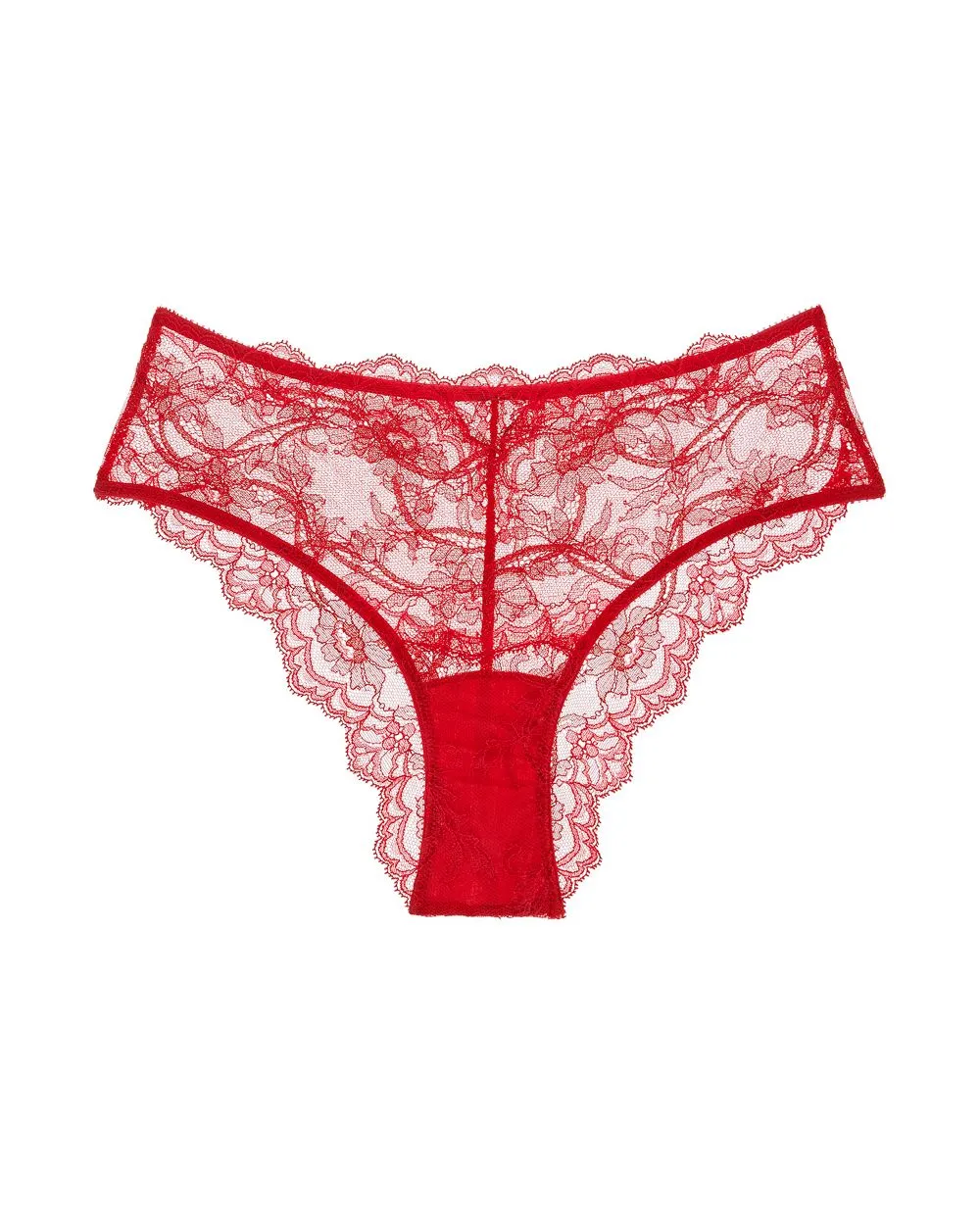Anais High Waist Brief | Scarlet