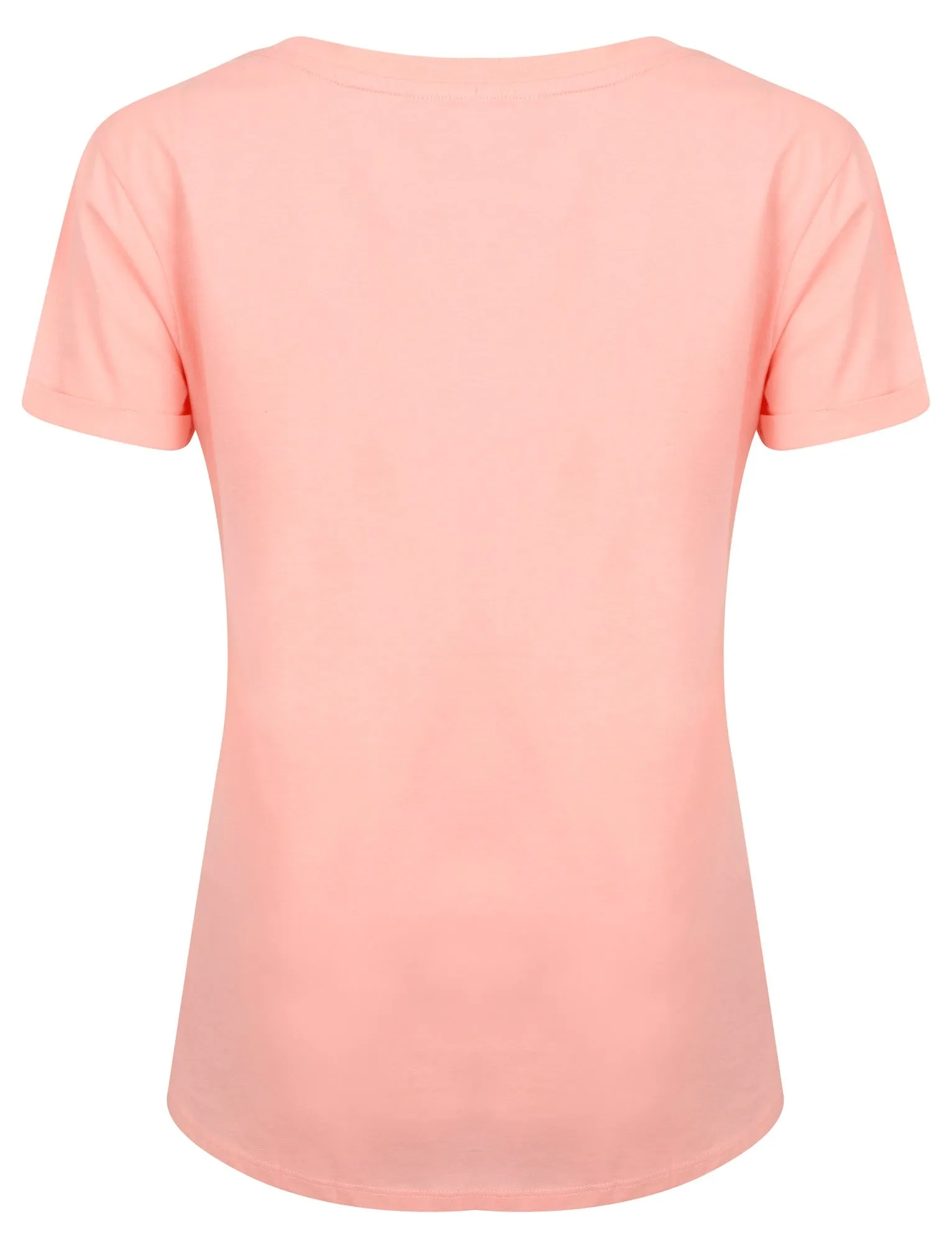 Anthea Knot Tie Crew Neck T-Shirt In Impatiens Pink - Tokyo Laundry