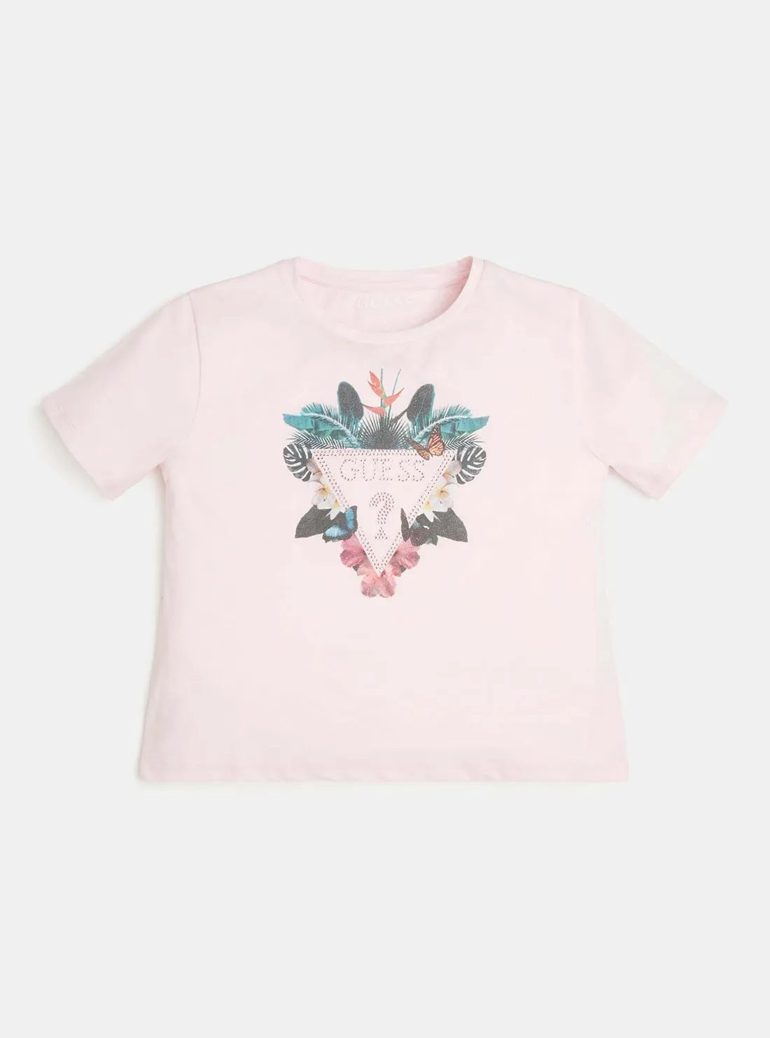 Ballet Pink Floral Midi T-Shirt (8-16)