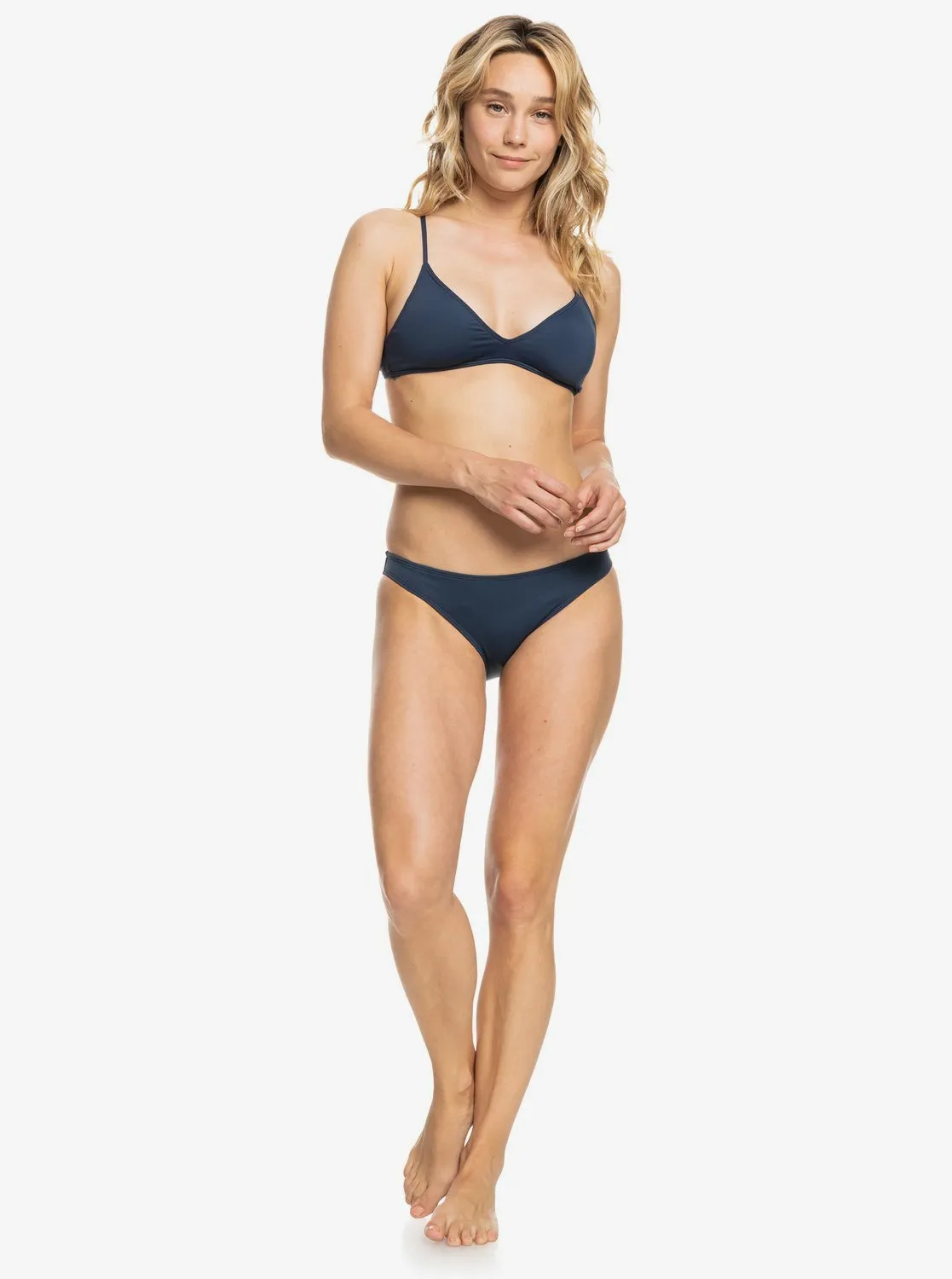 Beach Classics Moderate Bikini Bottoms - Mood Indigo
