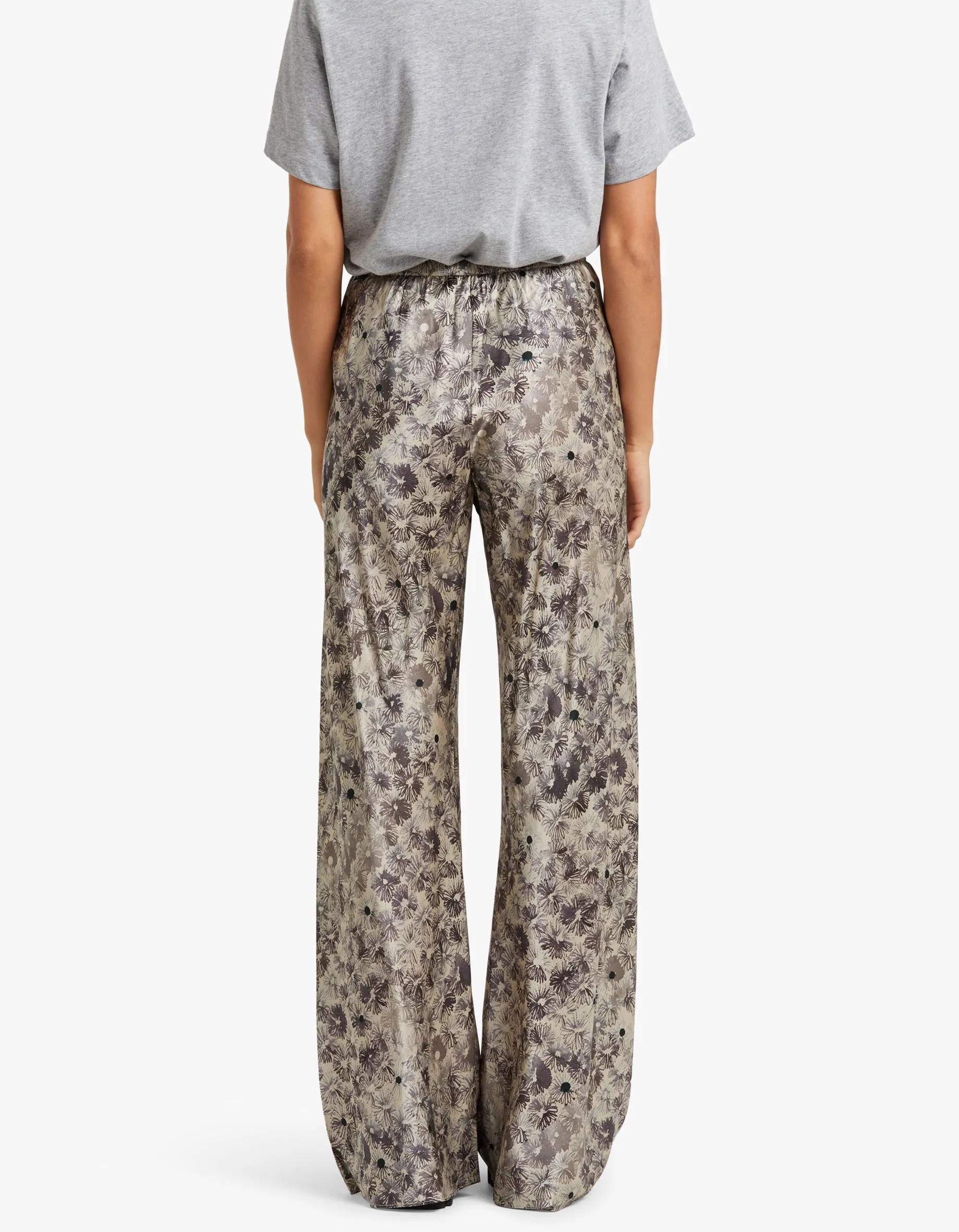 Bias Cut Pants - Aster Floral