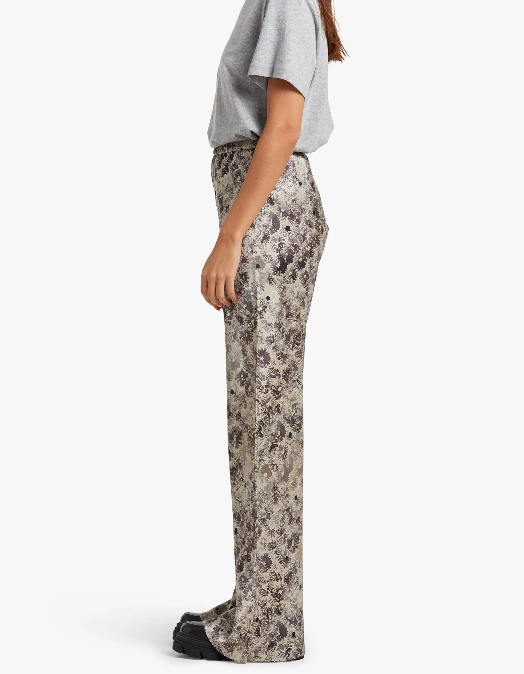 Bias Cut Pants - Aster Floral