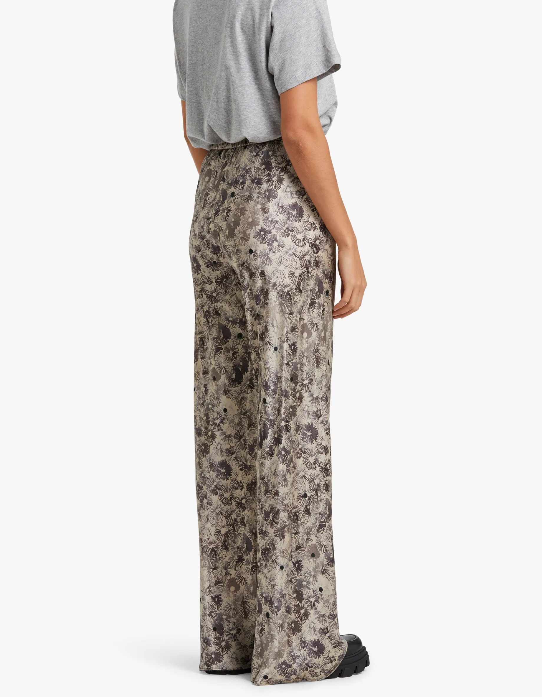 Bias Cut Pants - Aster Floral