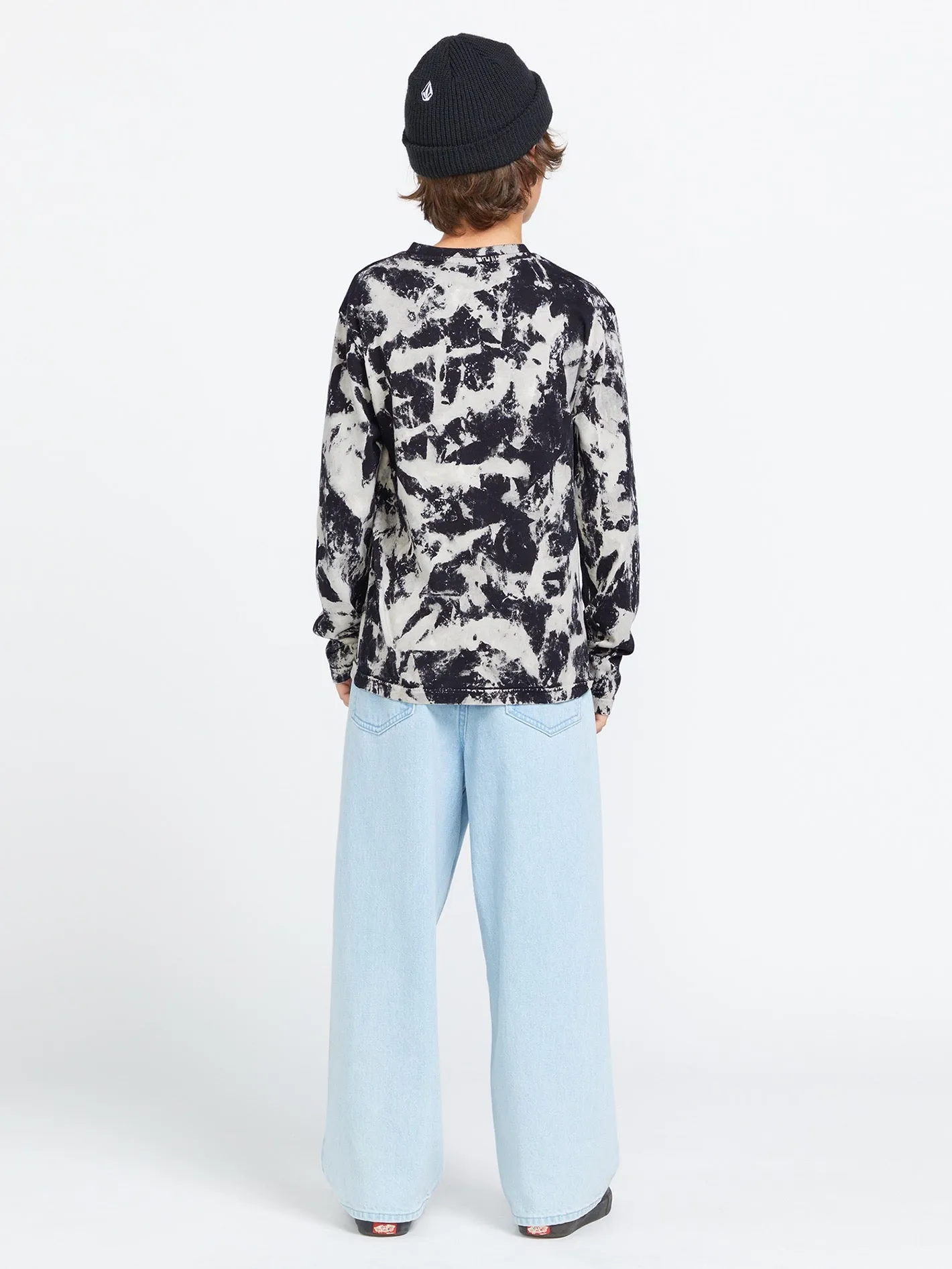 Big Boys Featured Artist Tetsunori Long Sleeve Tee - Black White