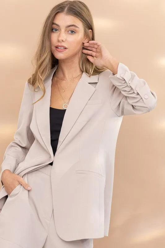 Blazer And Short Set