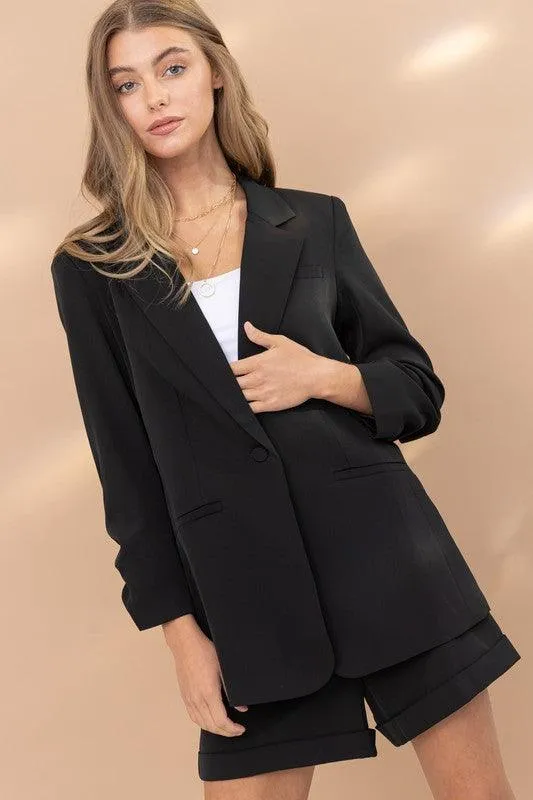 Blazer And Short Set