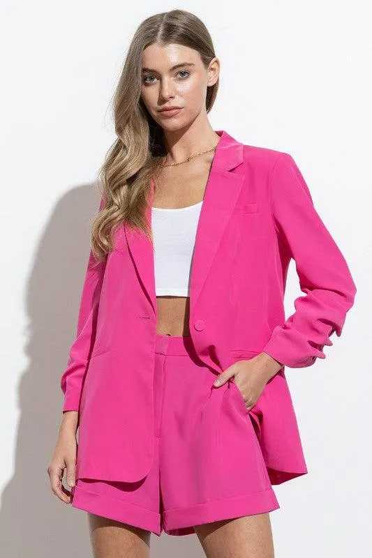 Blazer And Short Set