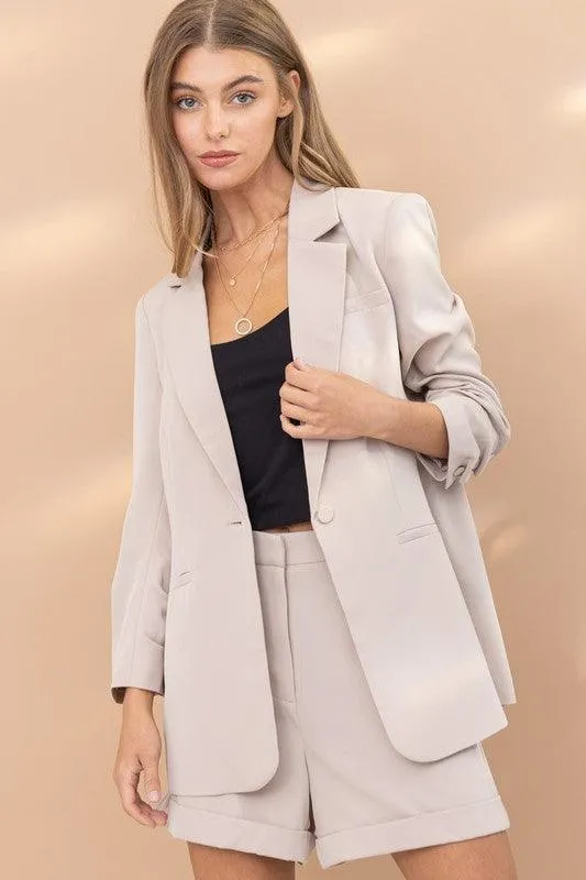 Blazer And Short Set