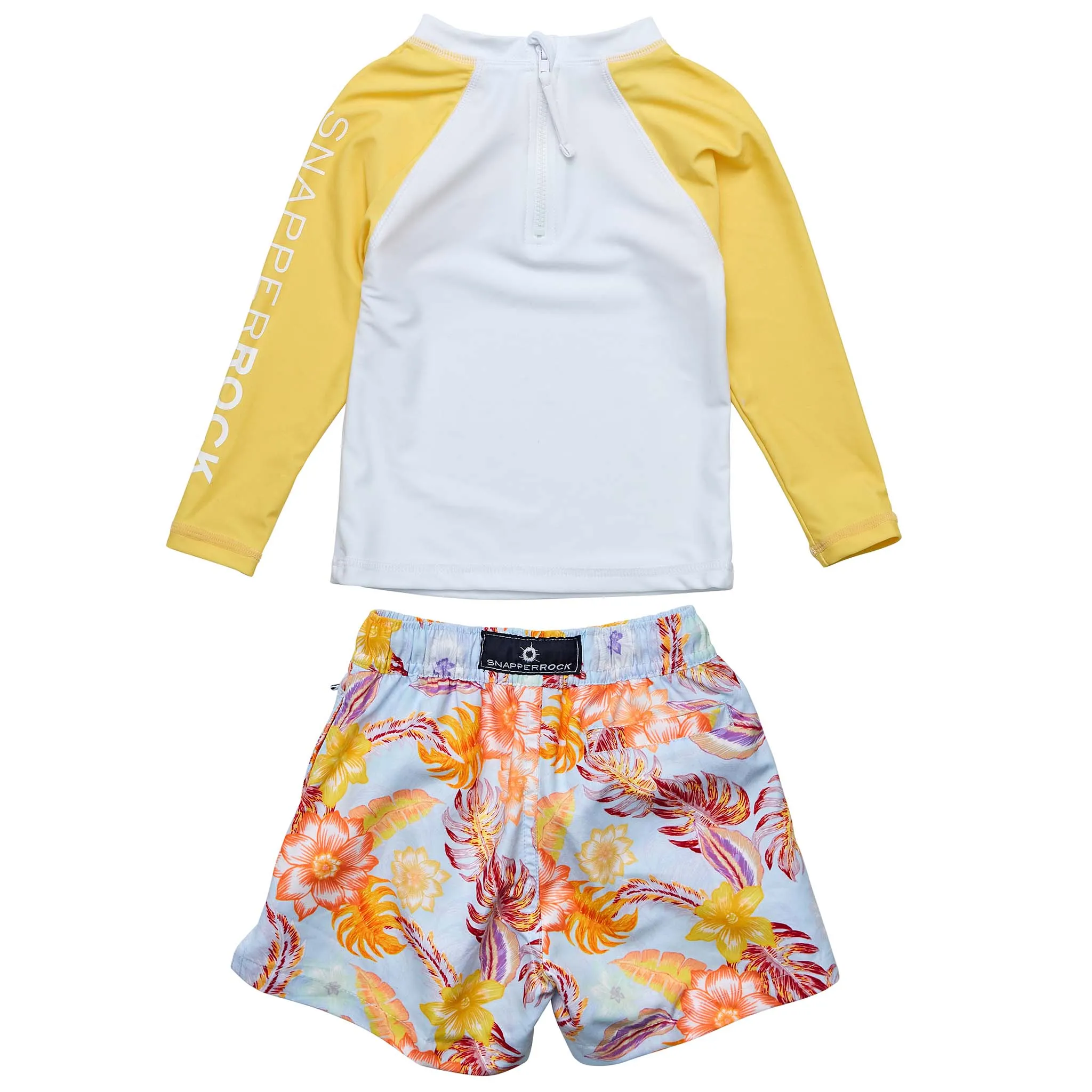 Boho Tropical Sustainable LS Baby Set
