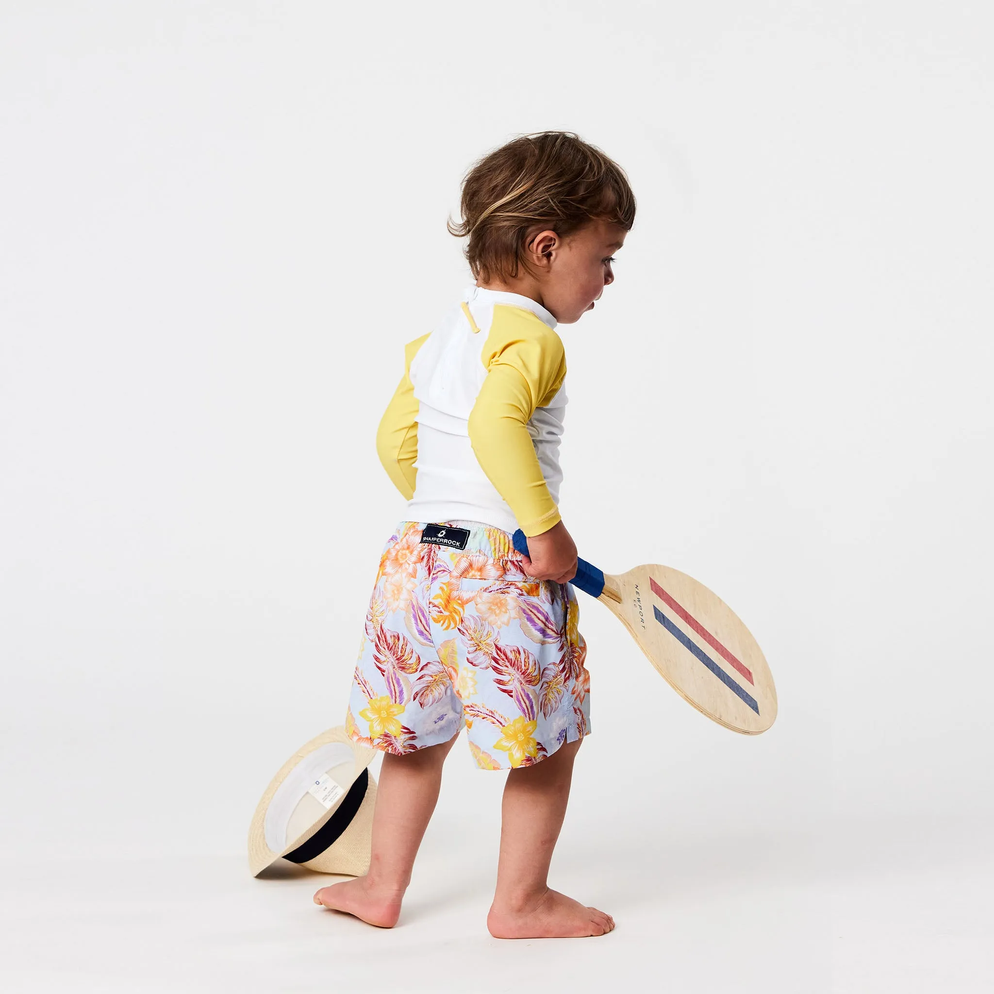 Boho Tropical Sustainable LS Baby Set