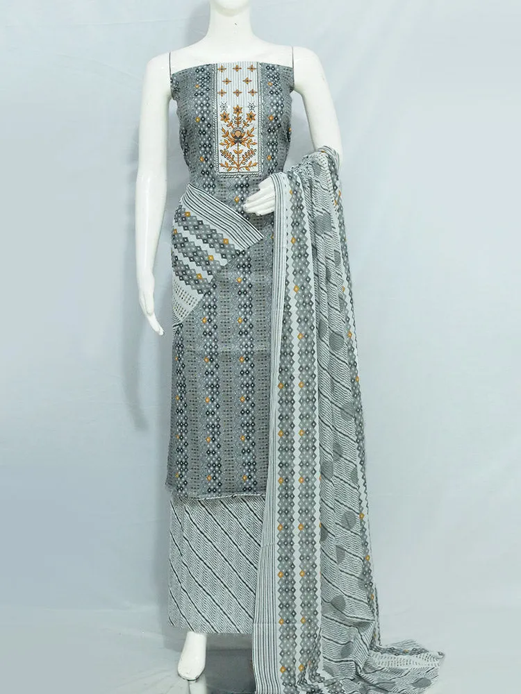 Cotton mix Printed Churidar Material