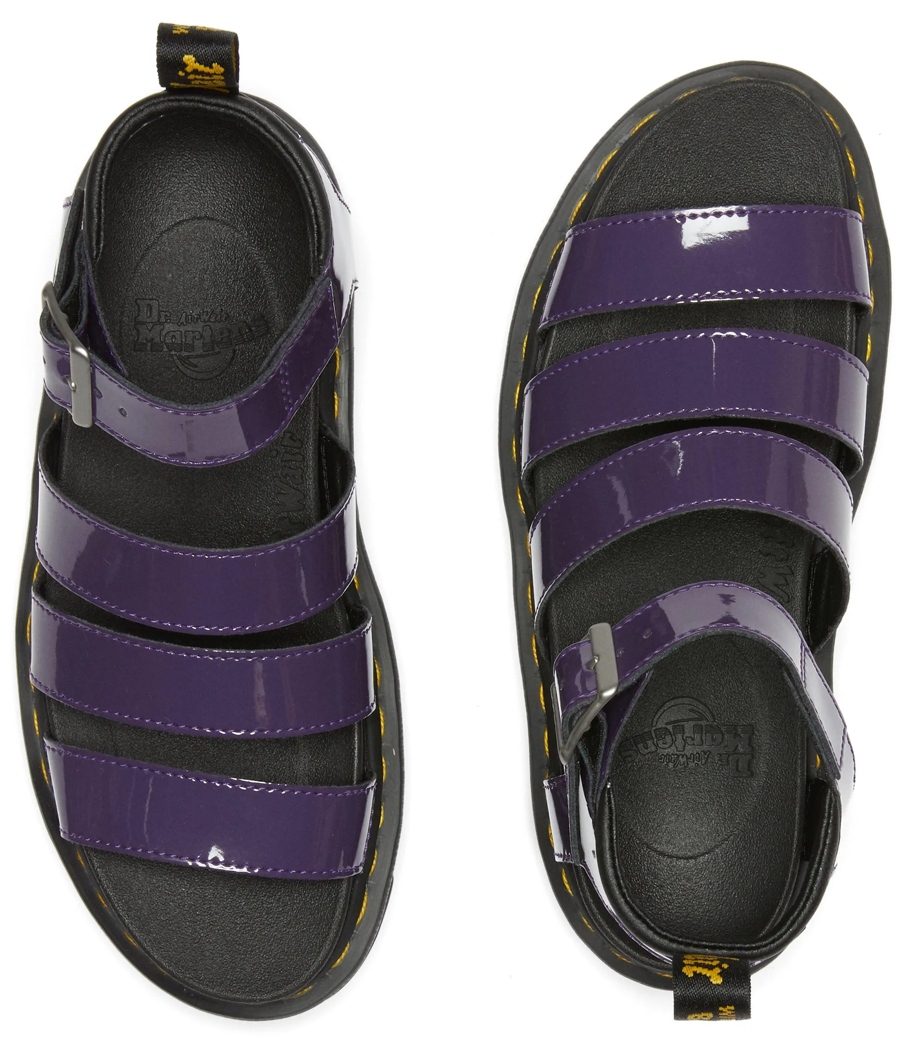 Dr. Martens Women's Blaire Black Currant Patent Lamper