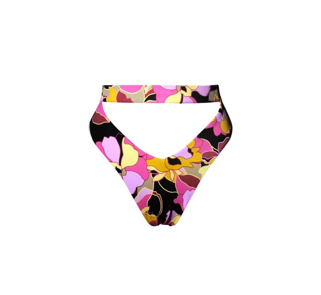 Floral Print Bikini Bottom