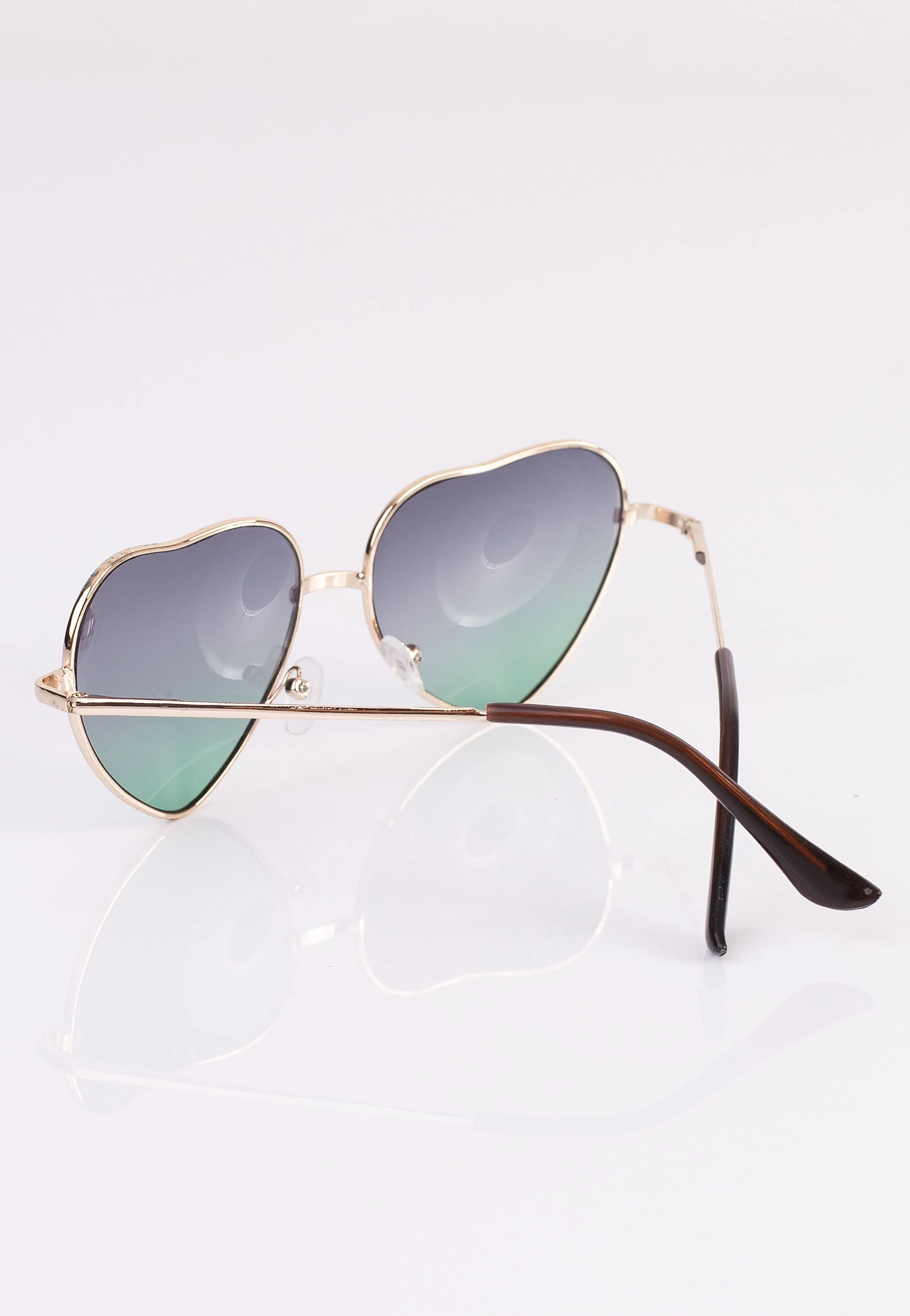 Jawbreaker - Y2K Shades In Turquoise - Sunglasses