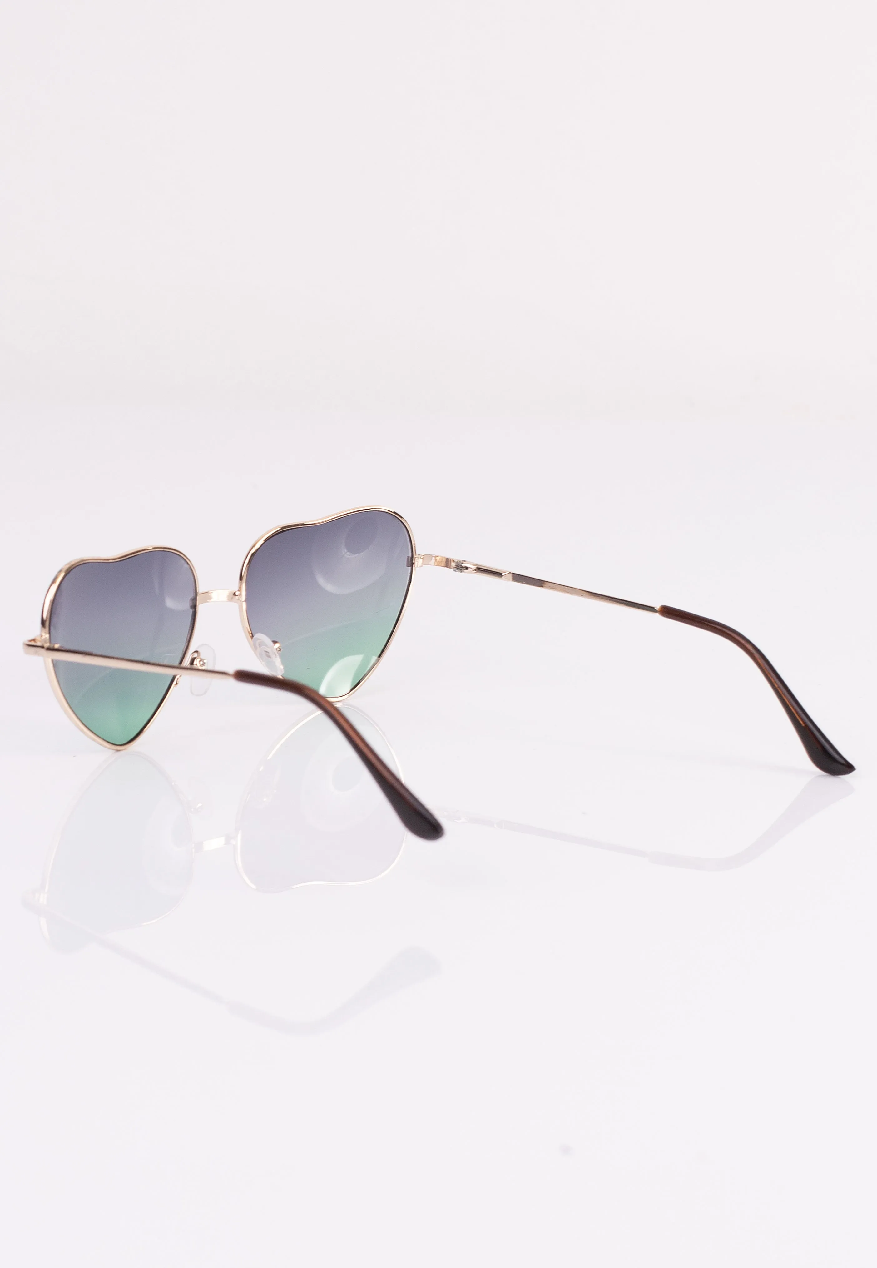 Jawbreaker - Y2K Shades In Turquoise - Sunglasses