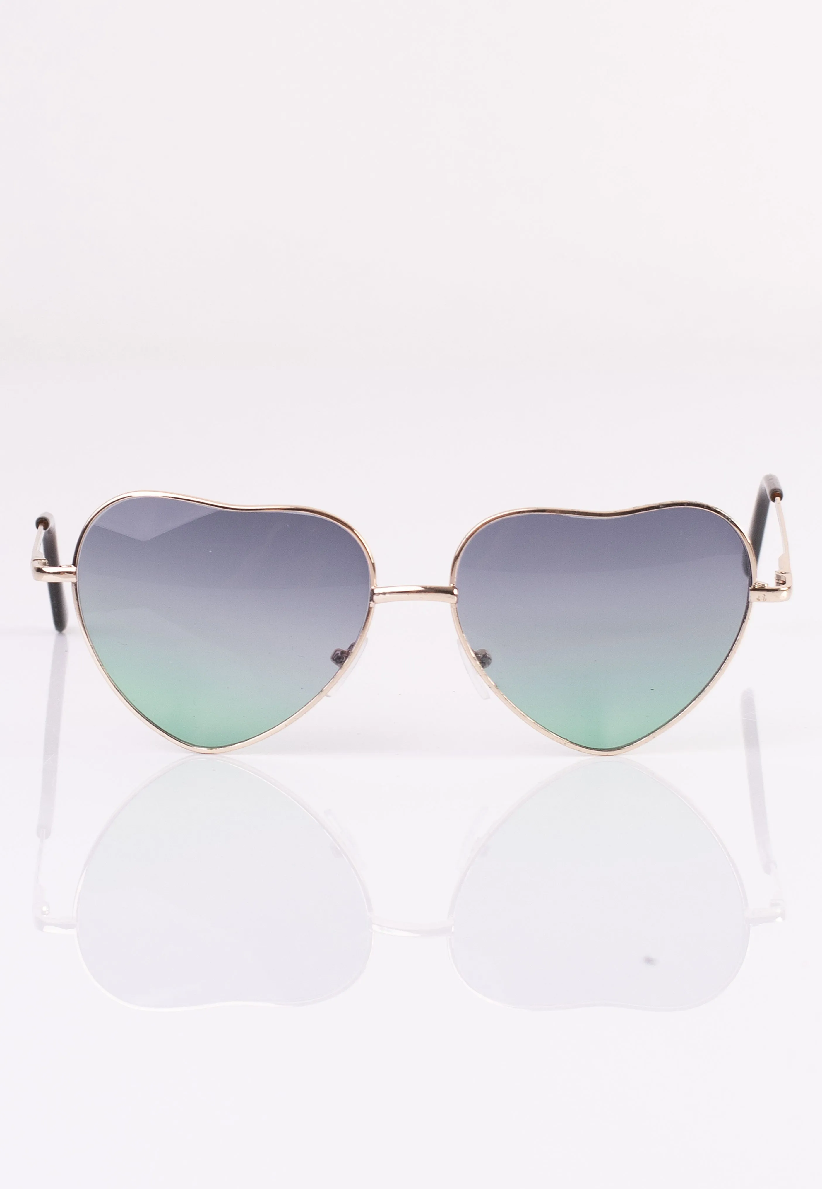 Jawbreaker - Y2K Shades In Turquoise - Sunglasses