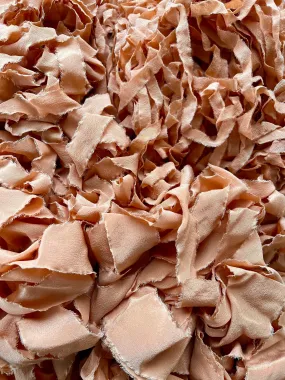 Light Pink-Orange Silk Classic Ribbon 513