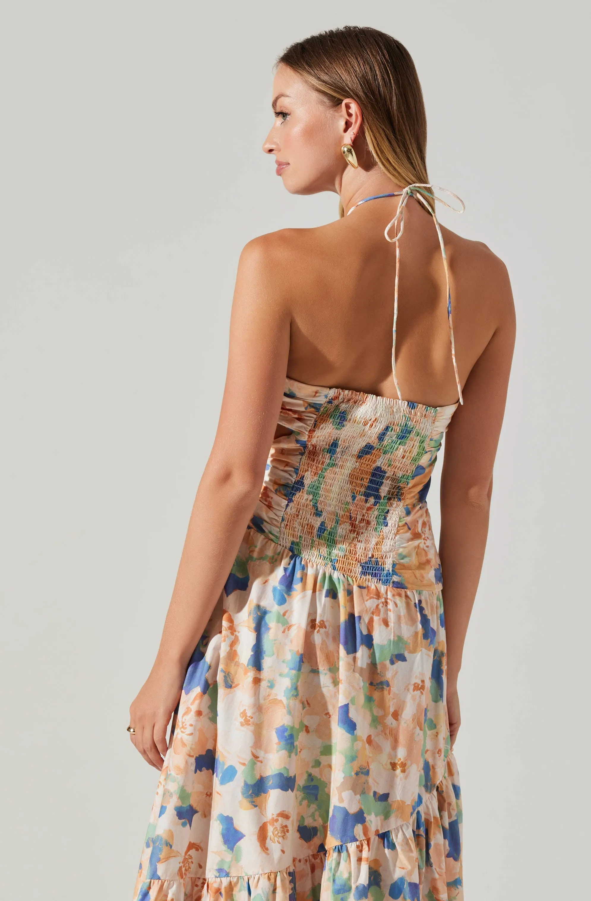 Linnea Halter Maxi Dress
