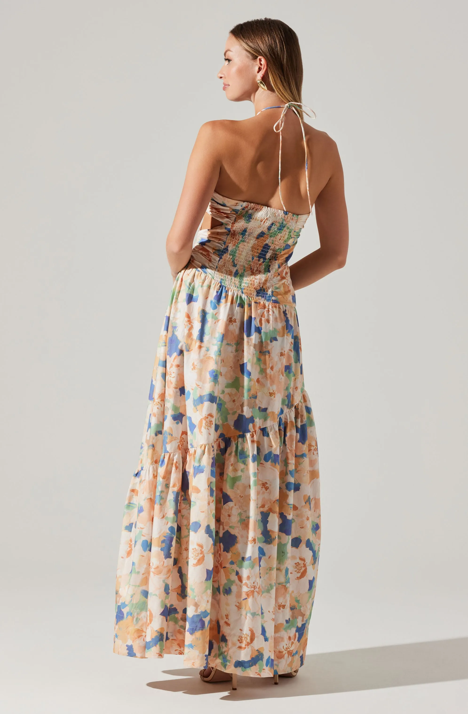 Linnea Halter Maxi Dress