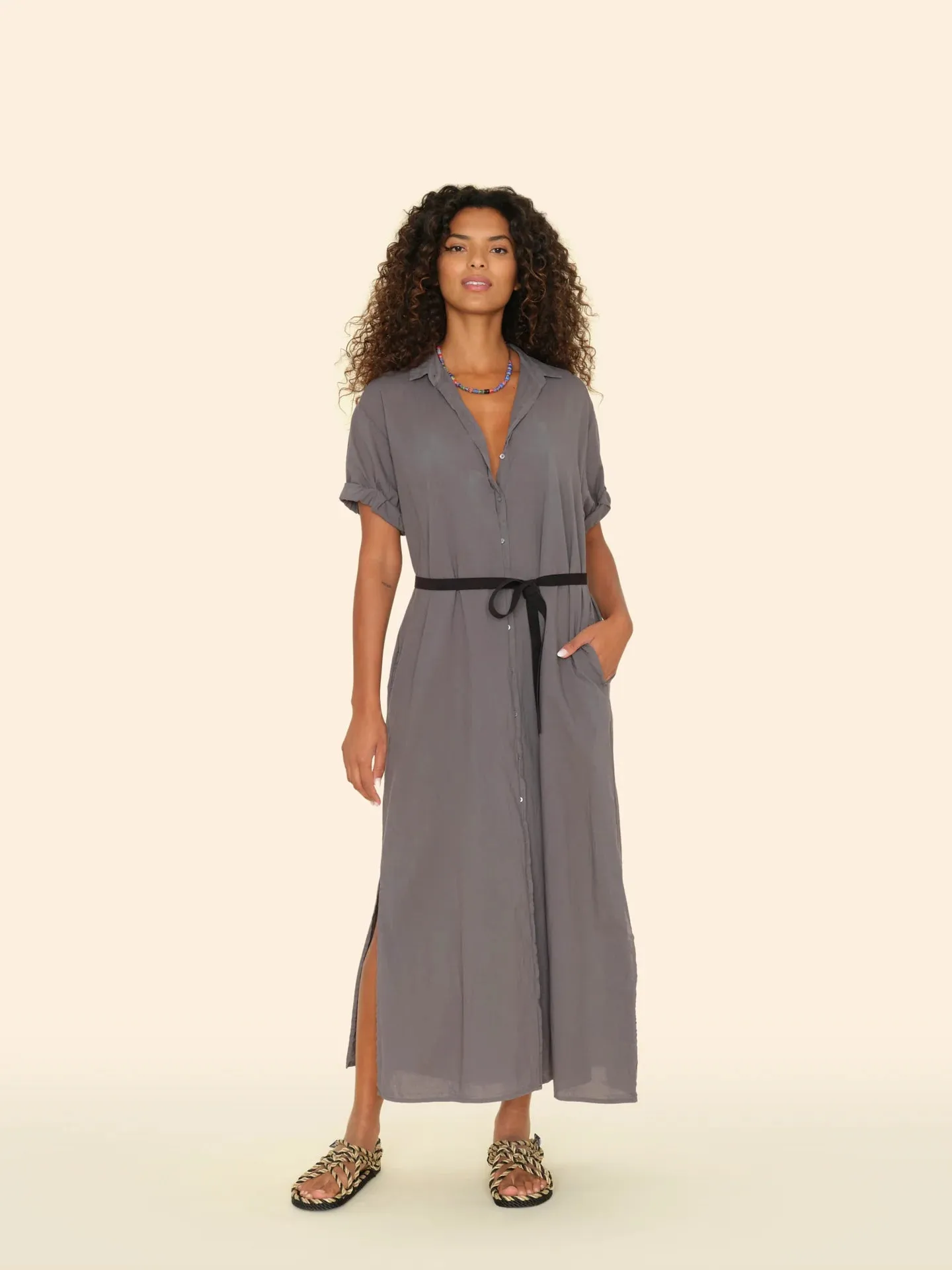 Linnet Dress in Ash