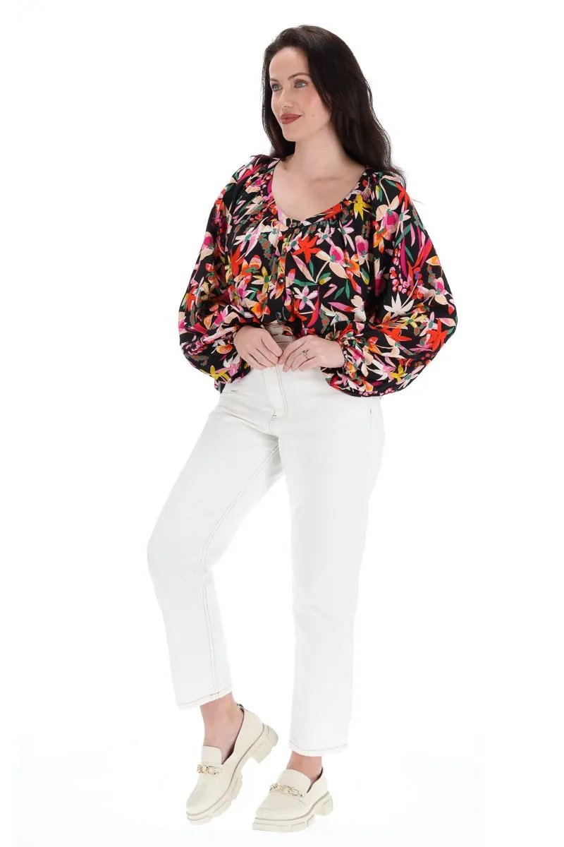 Mia Top - Floral