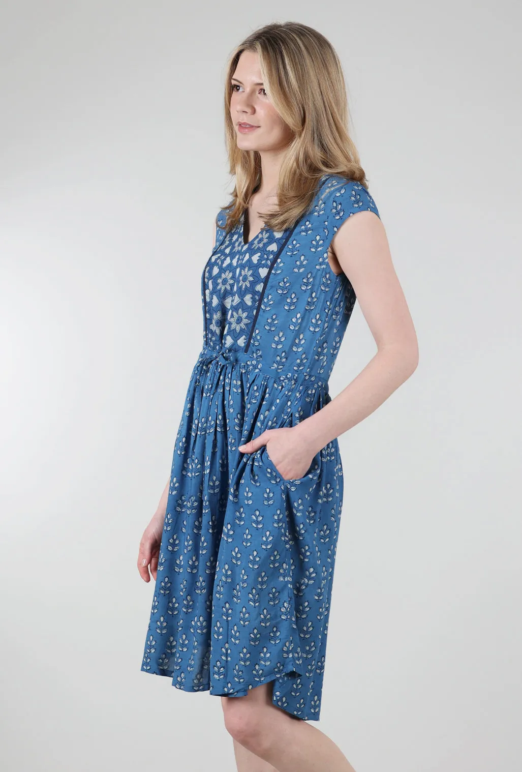 Nashville Dress, Indigo
