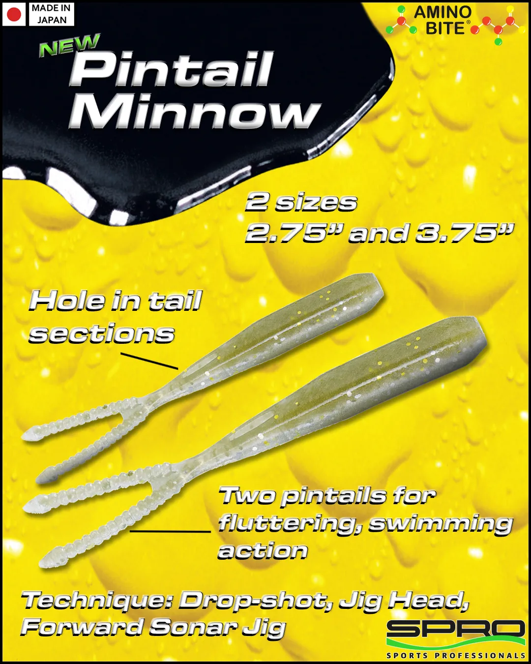 PINTAIL MINNOW 3.75"