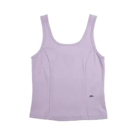 Princess Seam Rib Tank Pastel Lilac