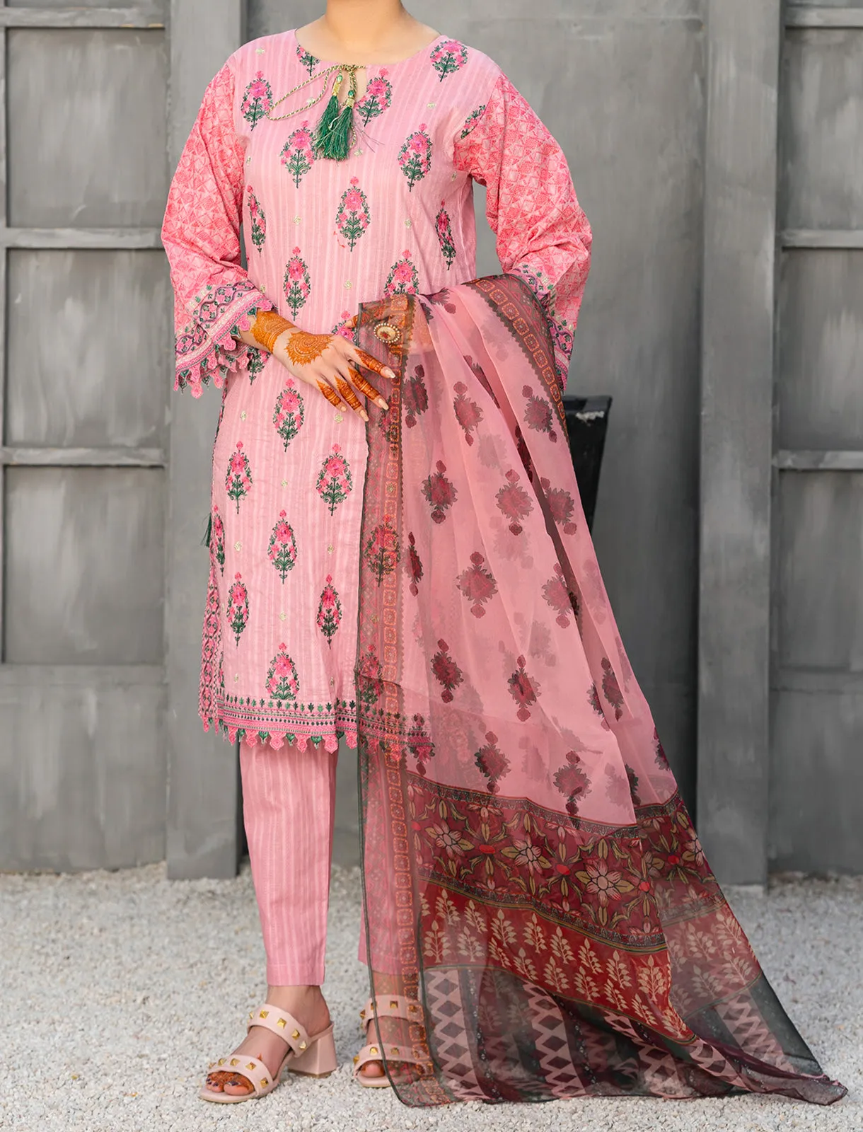 "CEYDA" Embellished Lawn Two Piece Suit