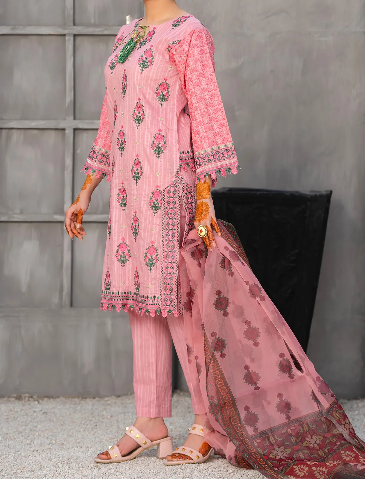 "CEYDA" Embellished Lawn Two Piece Suit