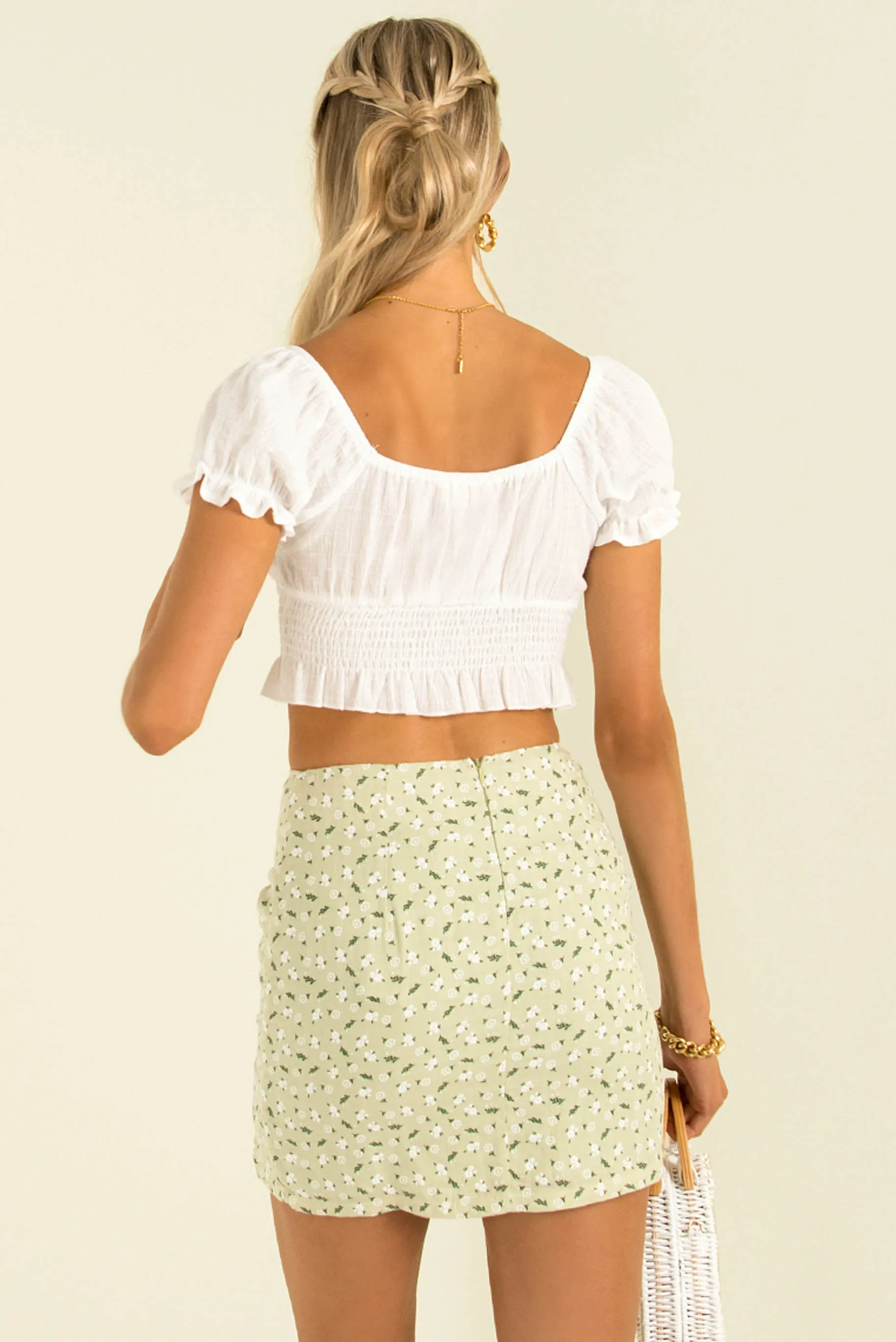 Renee Skirt / Light Green