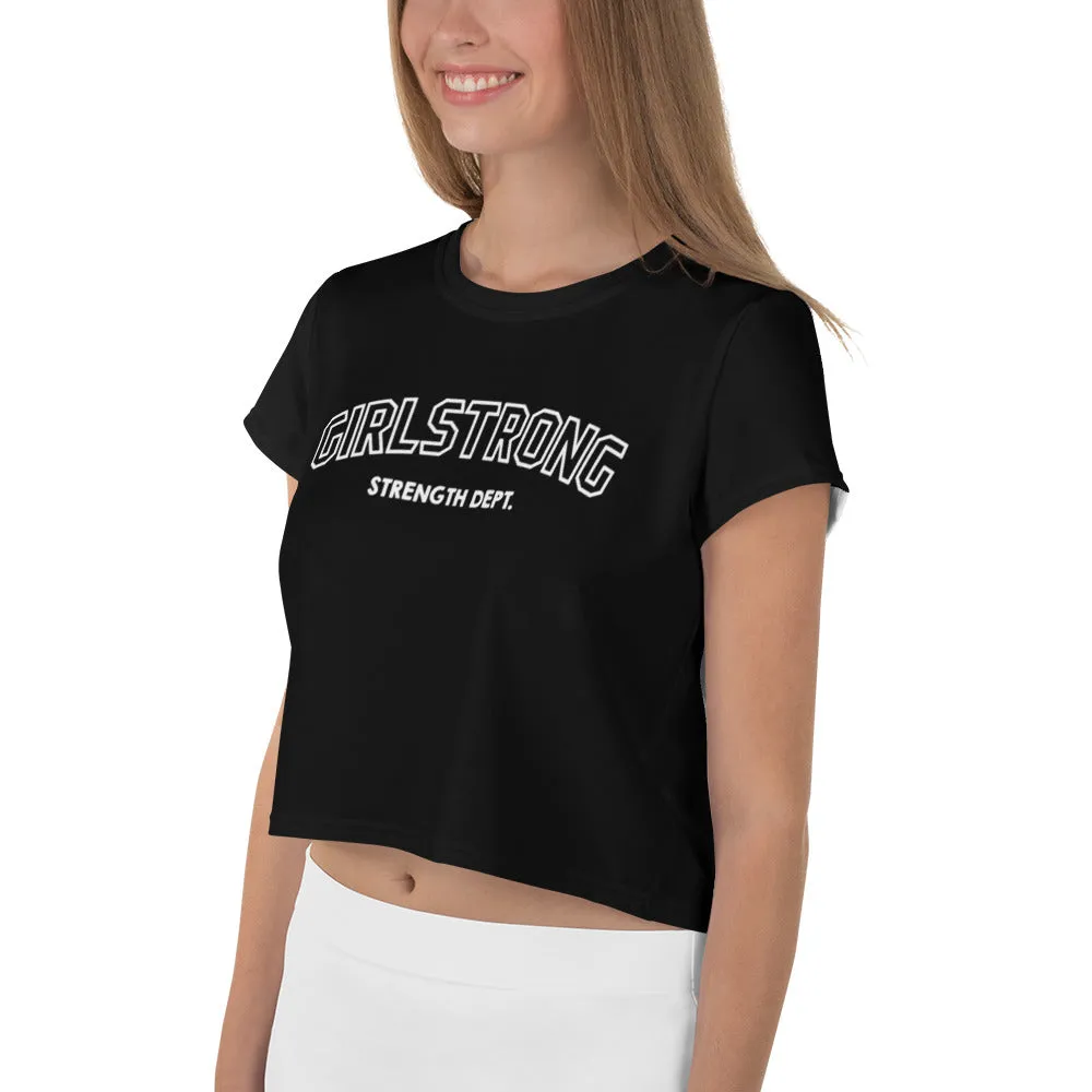 SUPER STRETCH BABY TEE BLACK