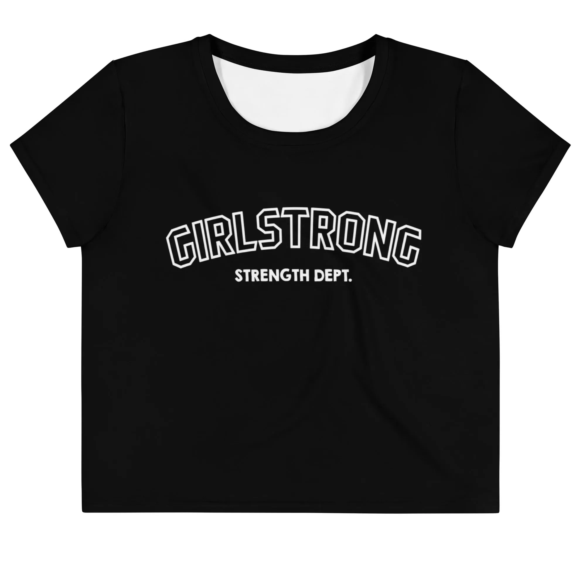 SUPER STRETCH BABY TEE BLACK