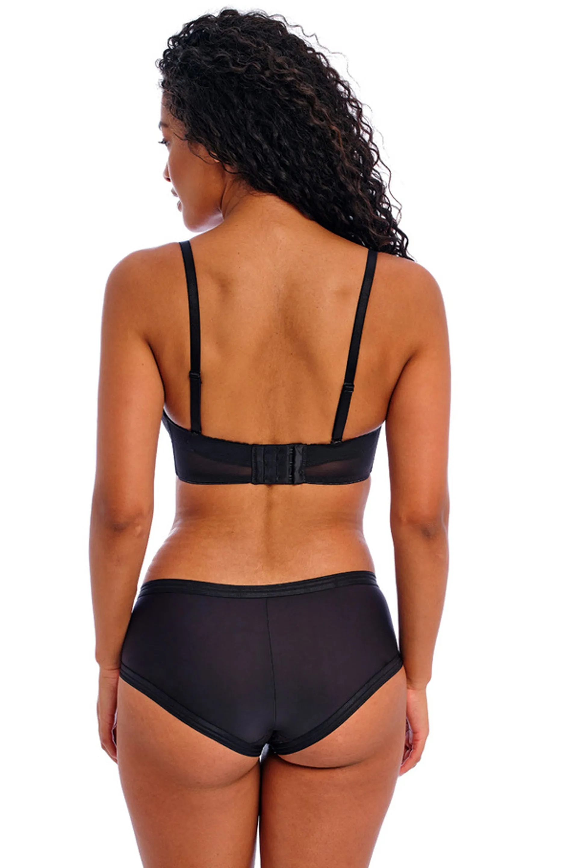 Tailored Moulded Strapless Bra Black