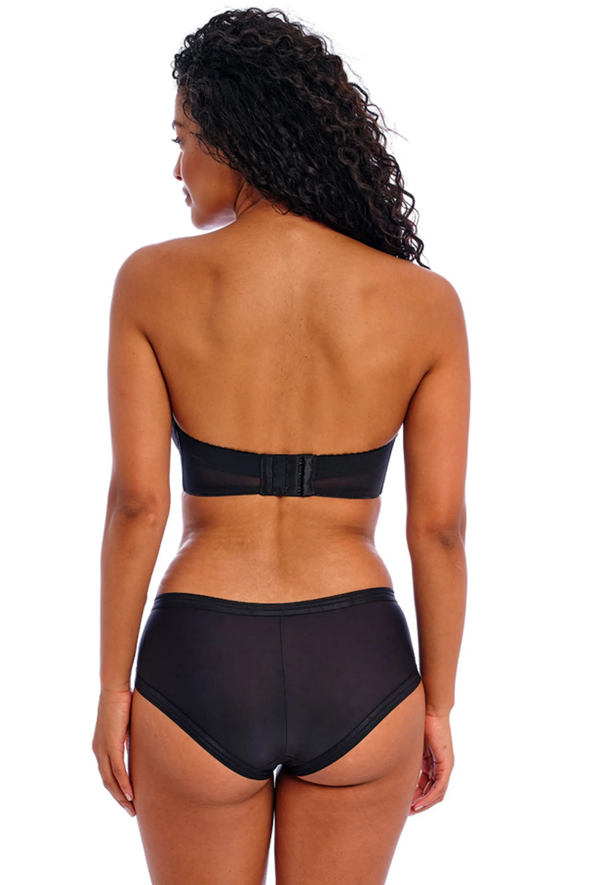 Tailored Moulded Strapless Bra Black