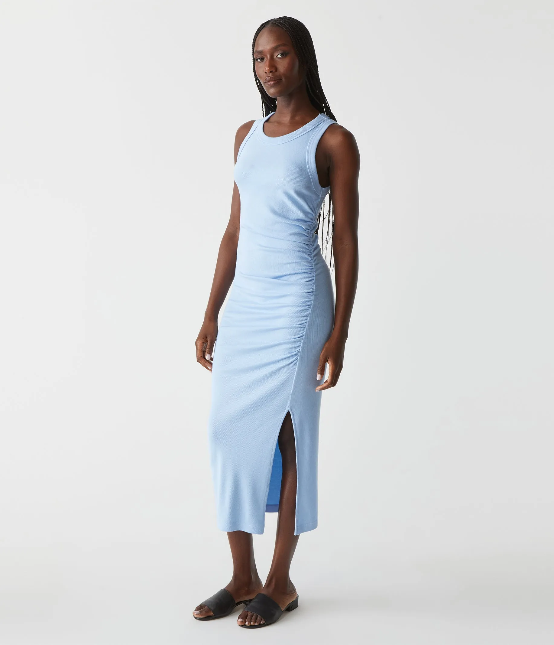 Tala Asymmetrical Midi Dress