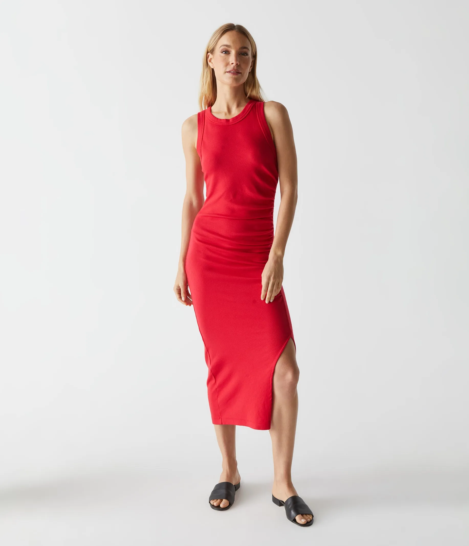 Tala Asymmetrical Midi Dress