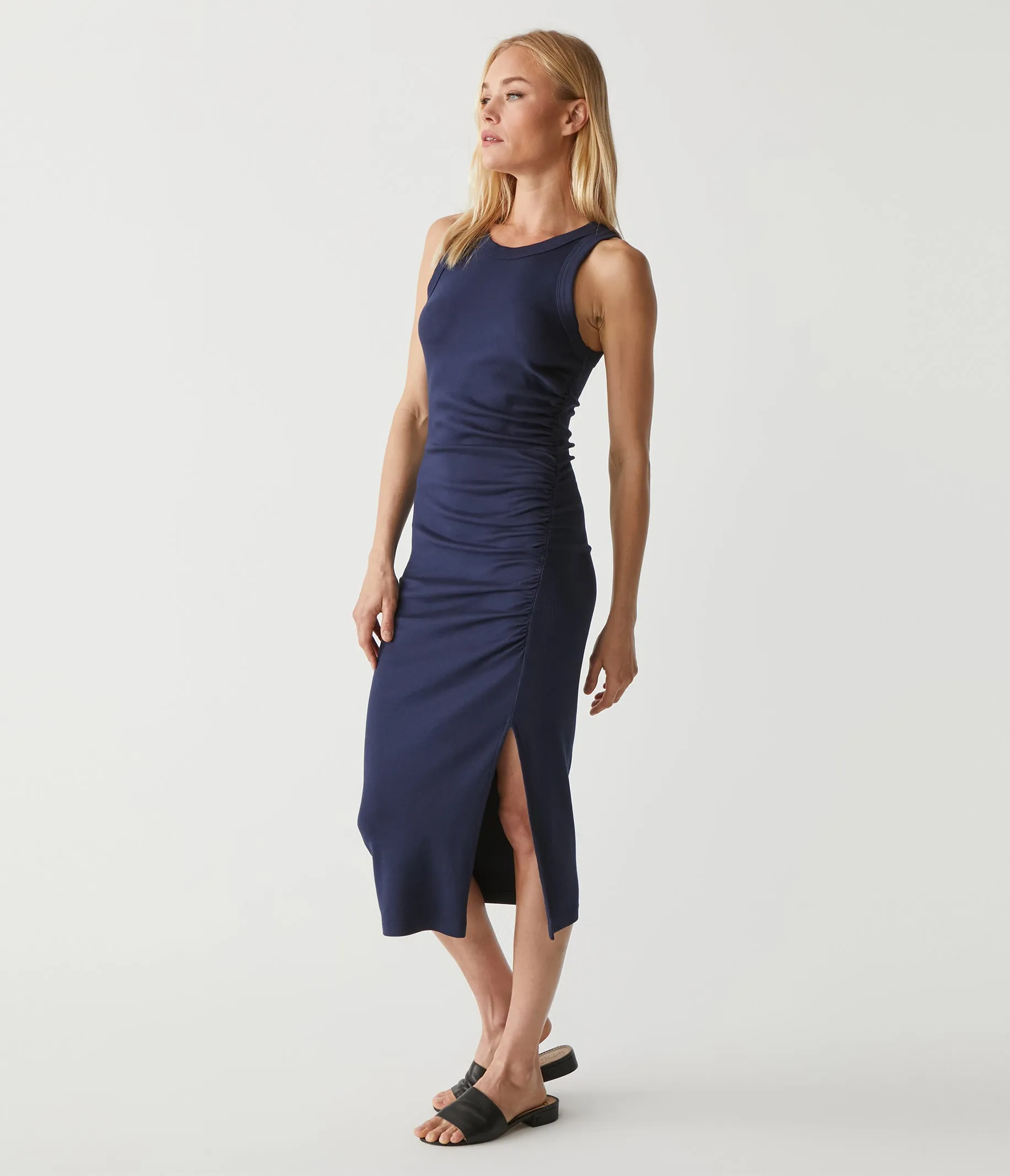 Tala Asymmetrical Midi Dress