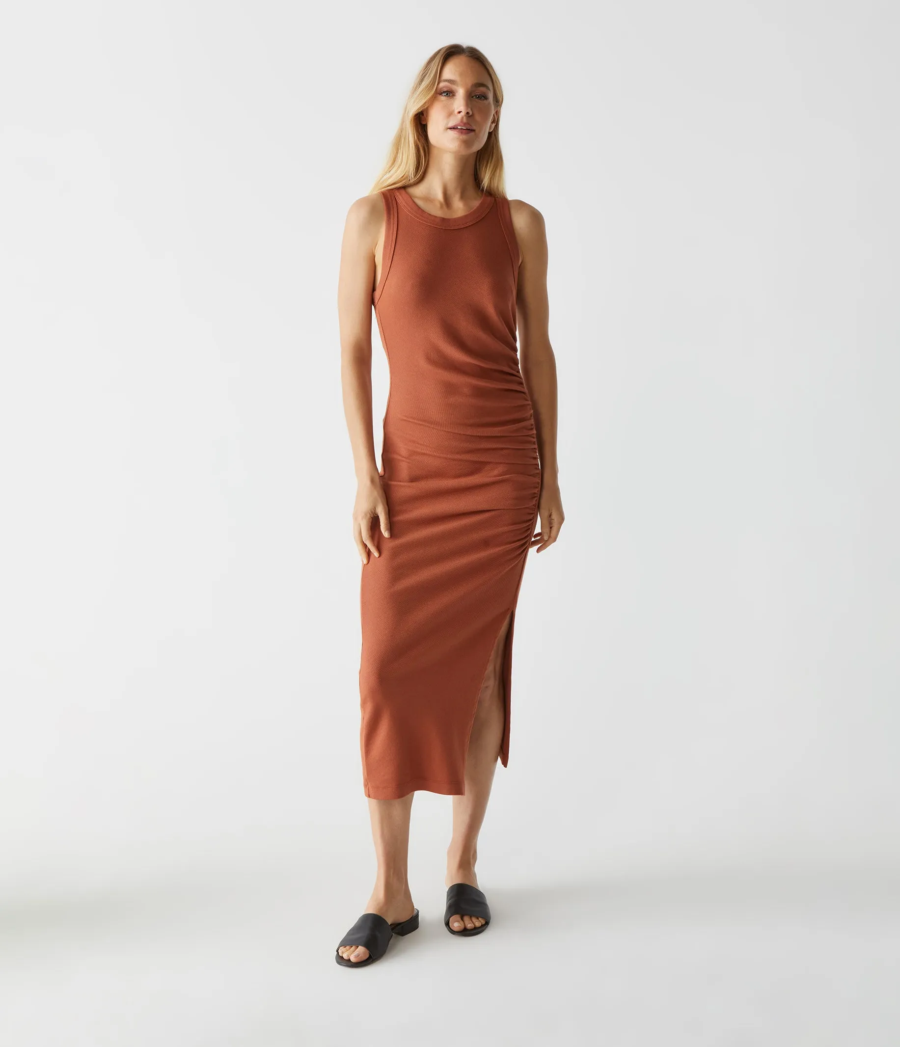 Tala Asymmetrical Midi Dress